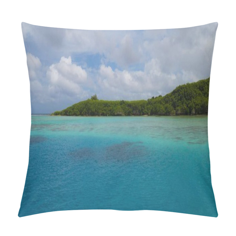 Personality  Tumon Bay Coastline, Guam Pillow Covers