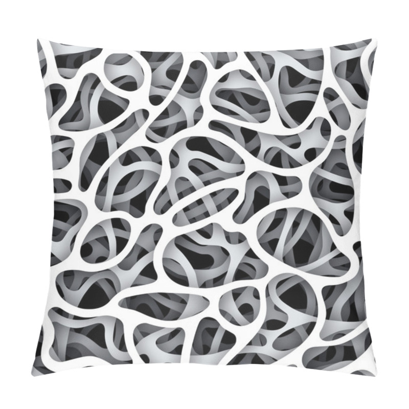 Personality  Black And White Background Pillow Covers