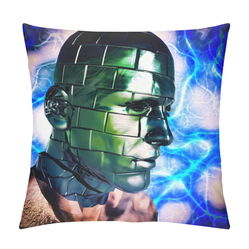 Personality  Cyborg Pillow Covers