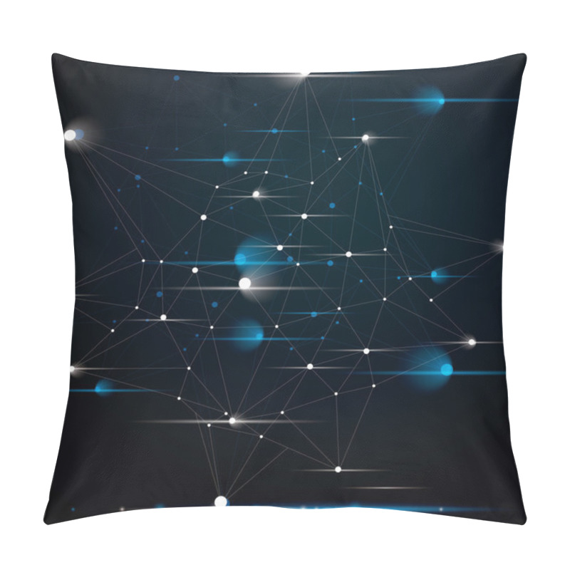 Personality  Mesh Modern Stylish Abstract Construction Pillow Covers