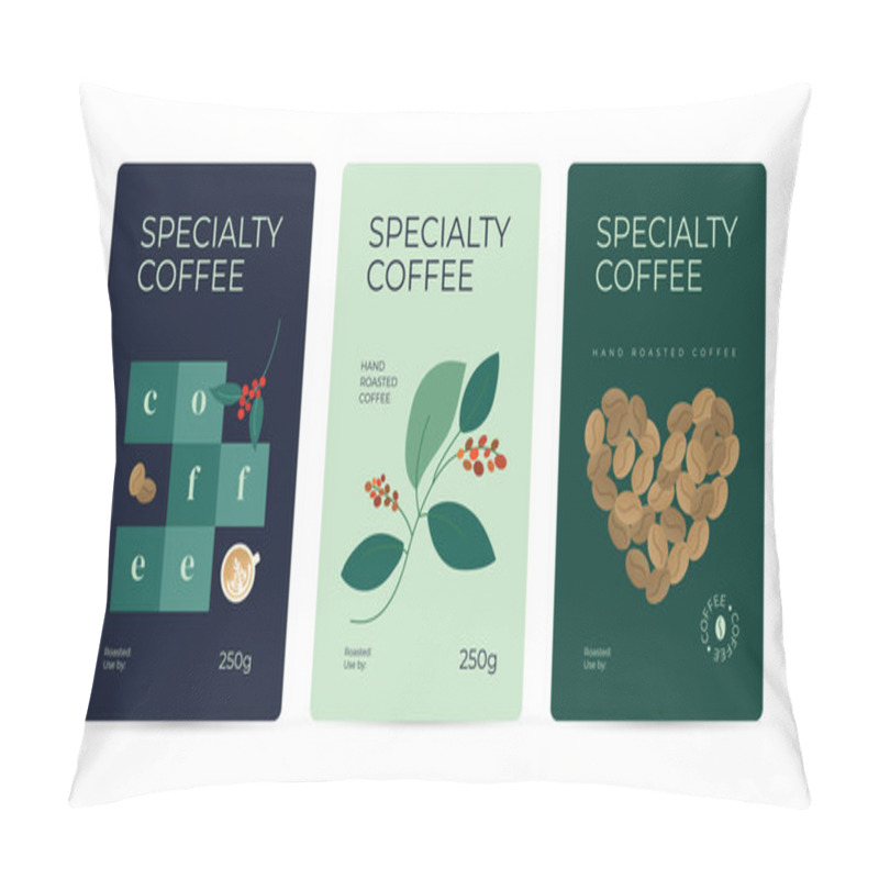 Personality  Specialty Coffee Packaging Pillow Covers