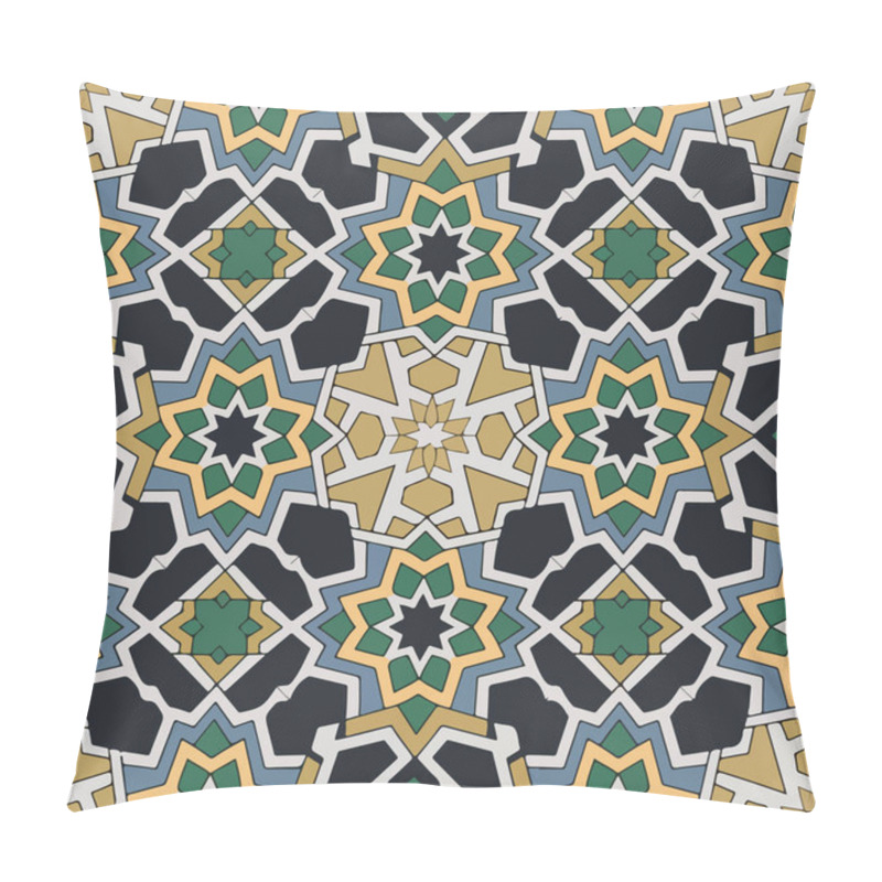 Personality  Elegance In Islamic Geometry. Pillow Covers