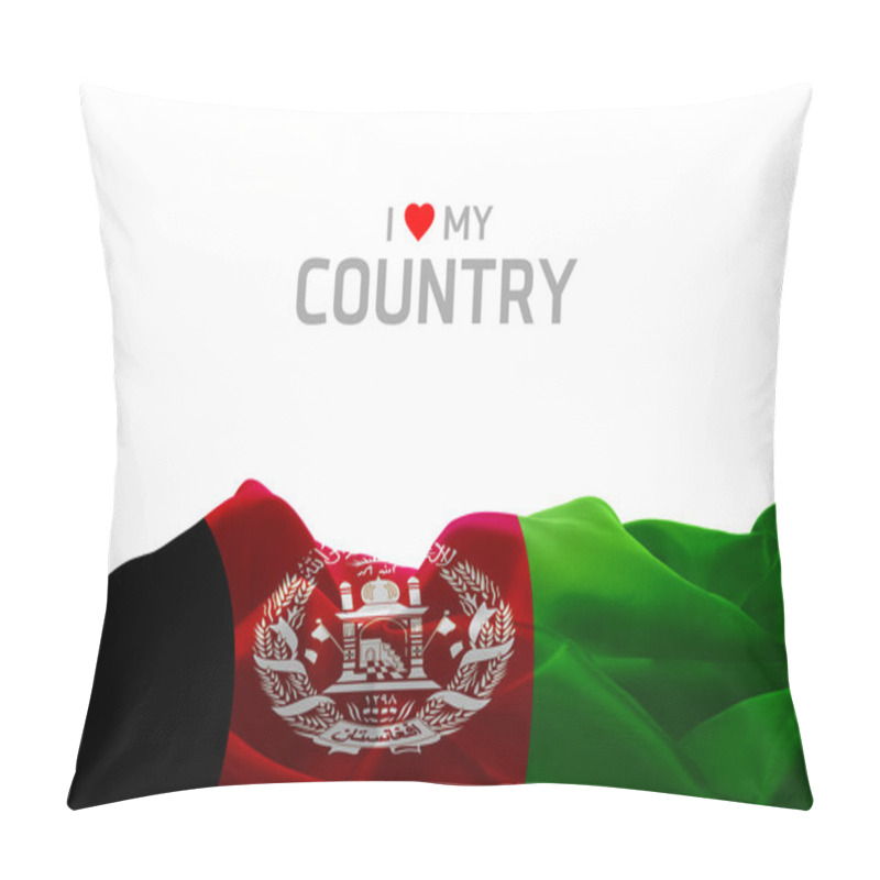 Personality  I Love My Country Pillow Covers