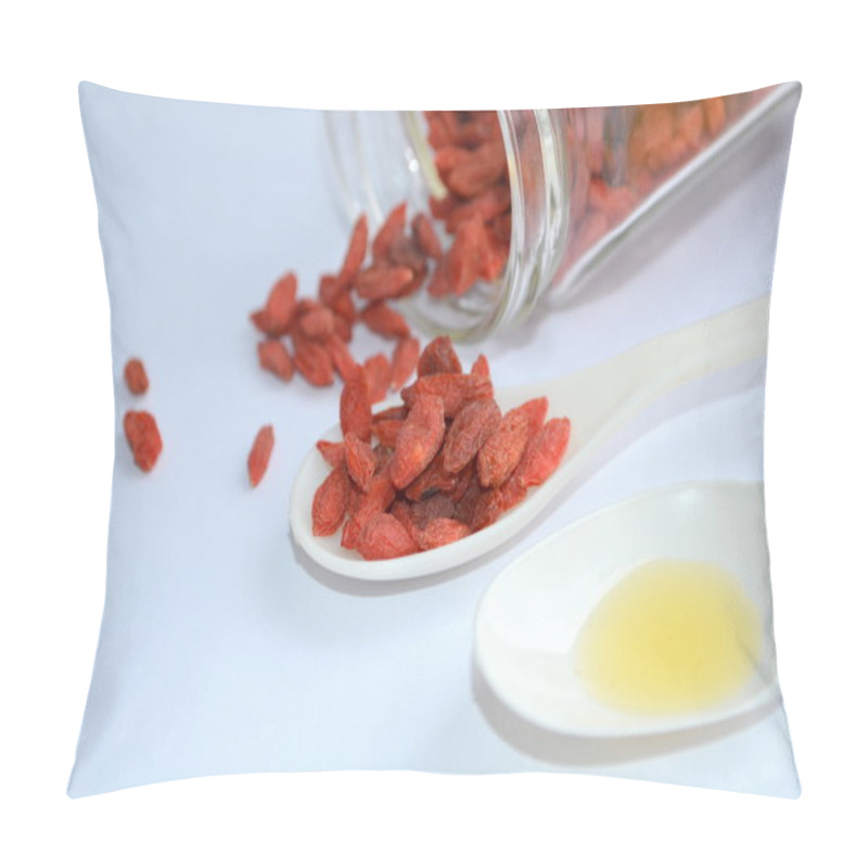 Personality  Oil With Goji Berries Pillow Covers