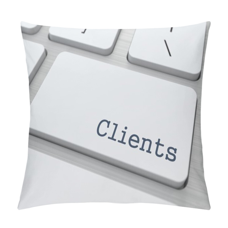 Personality  Customers Service Concept. Pillow Covers