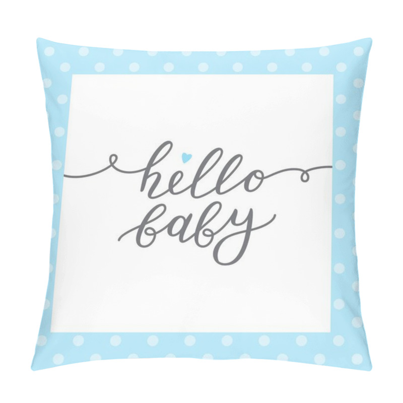 Personality  Hello Baby Lettering Pillow Covers