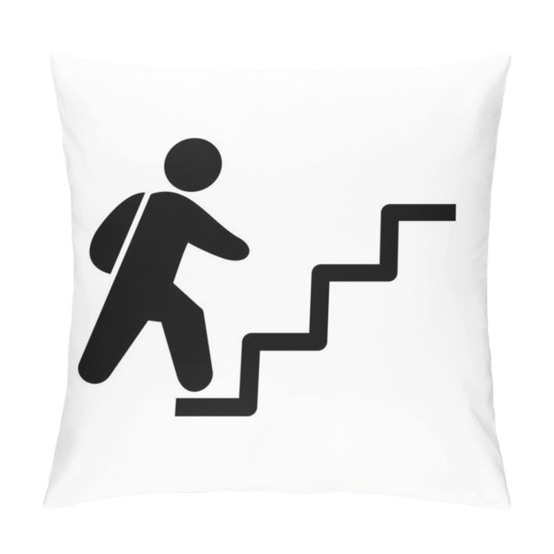 Personality  Illustration Education Goal Icon Pillow Covers