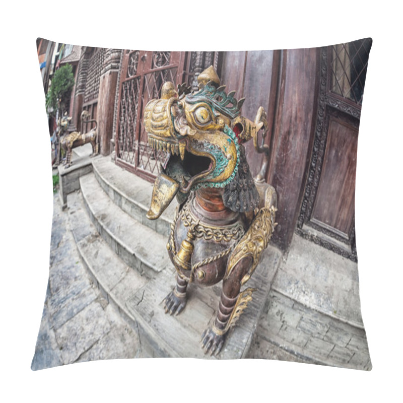 Personality  Dragon Near Monastery  Pillow Covers