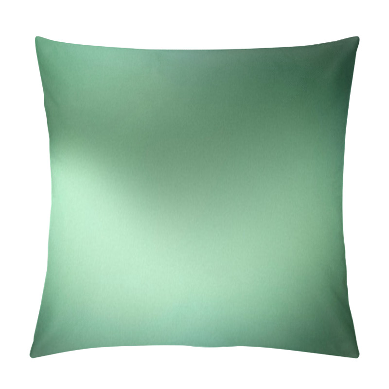 Personality  Gradient Background Featuring Soothing Shades Of Green, Creating A Calm And Serene Atmosphere, Ideal For Modern Digital Projects, Presentations, And Artistic Designs Pillow Covers