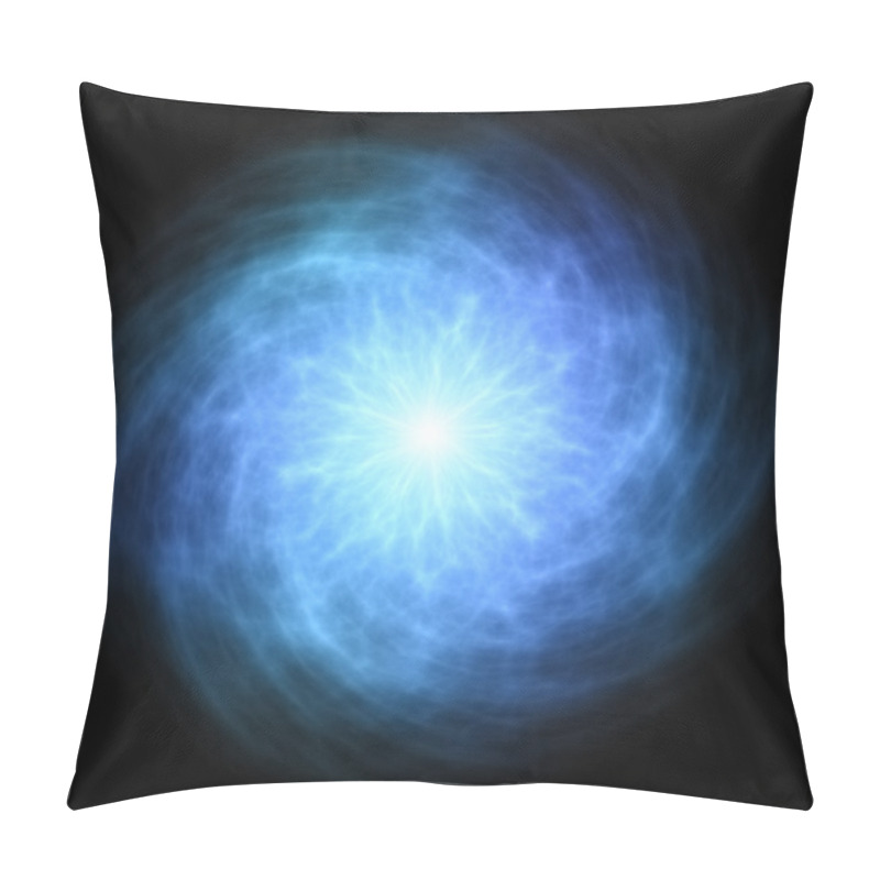 Personality  Blue Energy Ball Pillow Covers