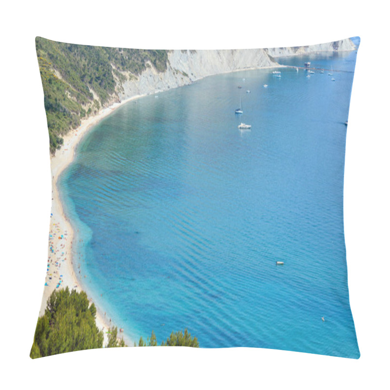 Personality  Summer Adriatic Sea Mezzavalle Beach Pillow Covers