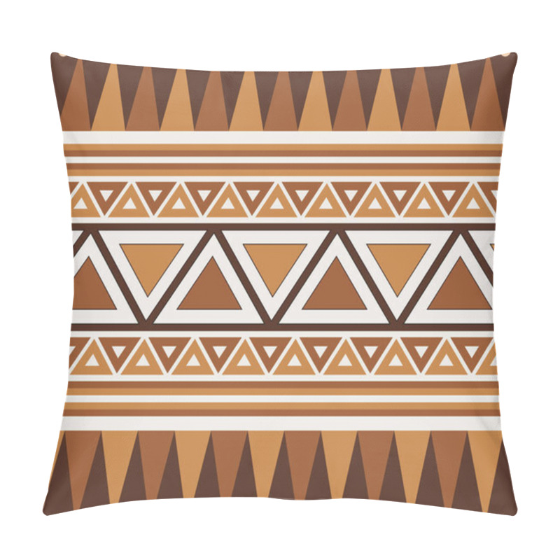 Personality  African Print Fabric. Vector Seamless Tribal Pattern. Traditional Ethnic Hand Drawn Ornament For Your Design Cloth, Carpet, Rug, Pareo, Wrap Pillow Covers