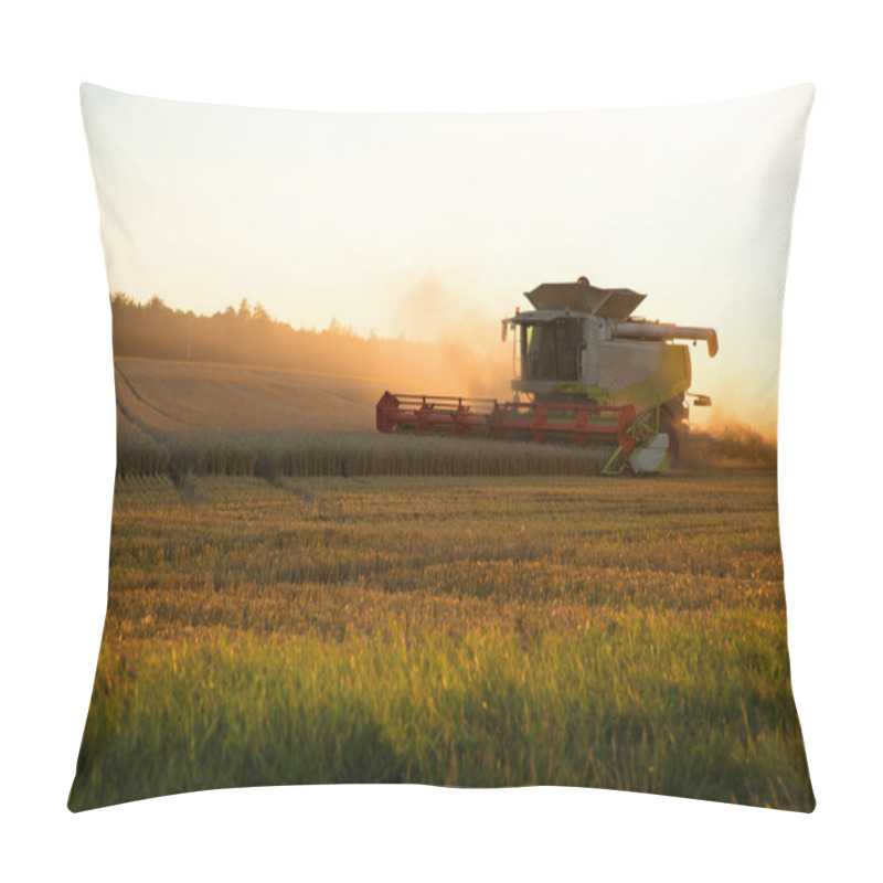 Personality  Harvest In The Sunset	 Pillow Covers