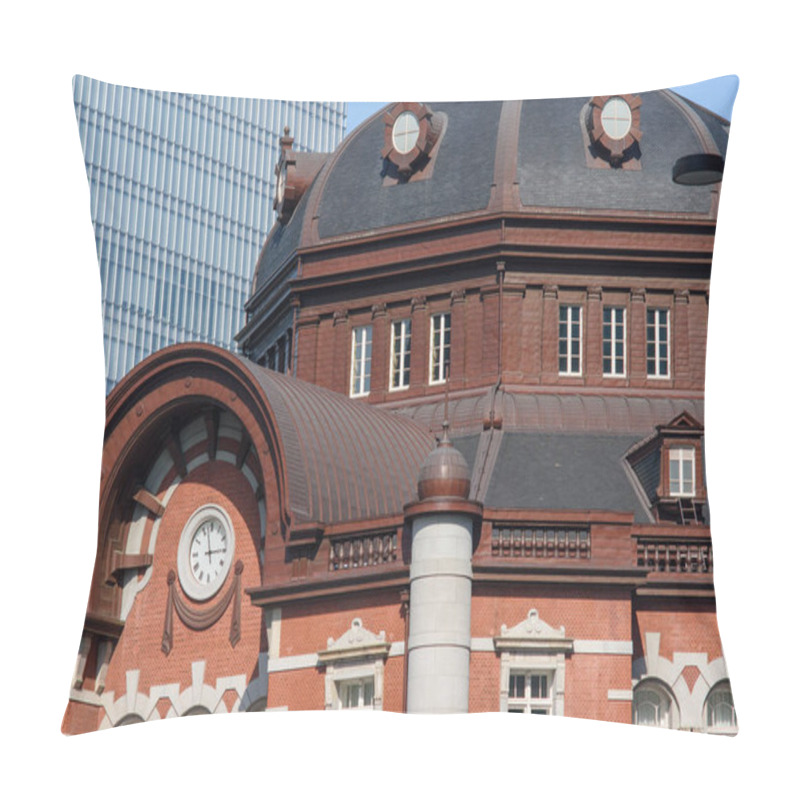 Personality  Dome Of Tokyo Station Building, Main Railway Terminal In Tokyo, Capital Of Japan Pillow Covers