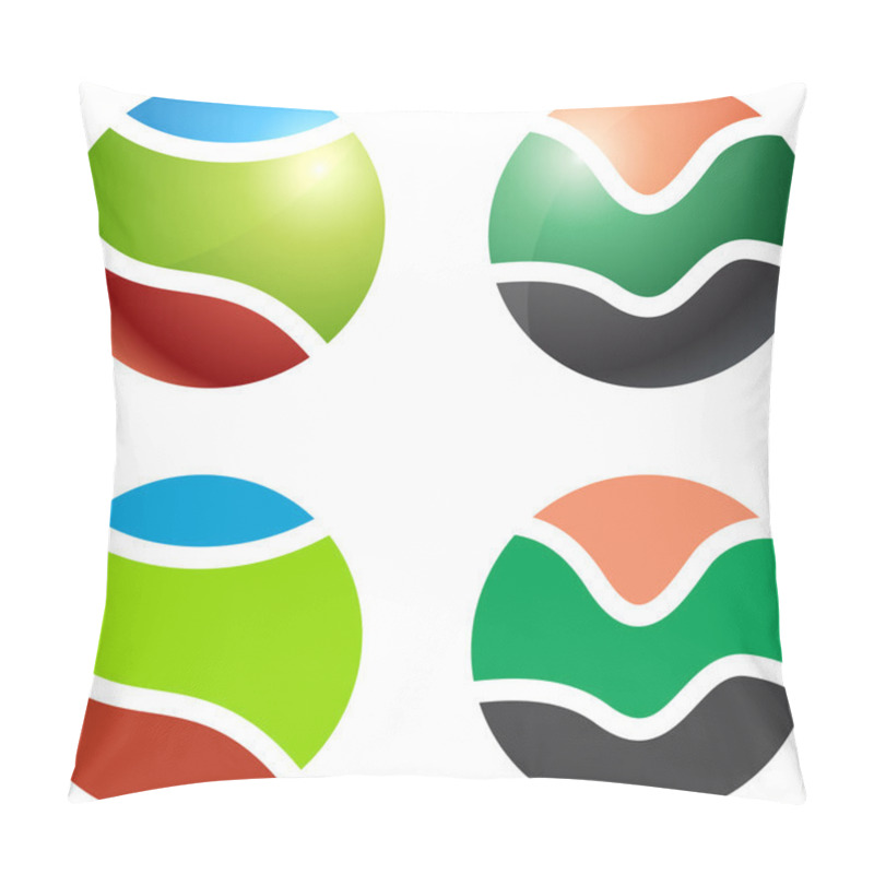 Personality  Balls. Pillow Covers