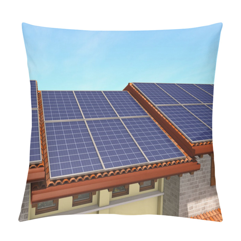 Personality  Solar Panels Pillow Covers