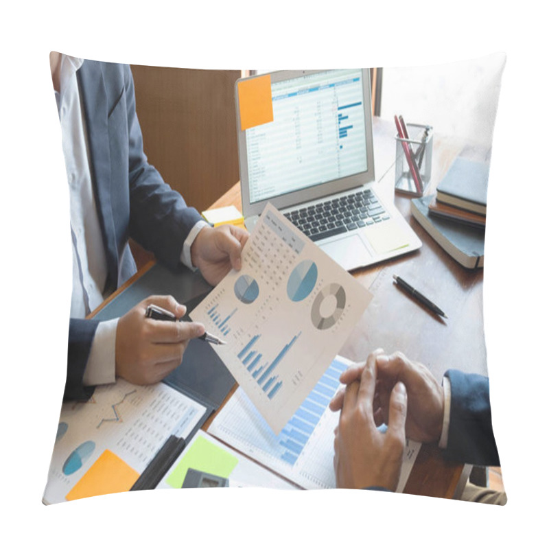 Personality  Financial Accountant   Planner   Meeting   Business Cousultation   Introduction Pillow Covers