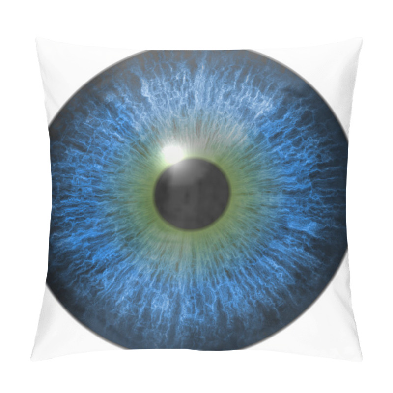 Personality  Eye Iris Generated Hires Texture Pillow Covers