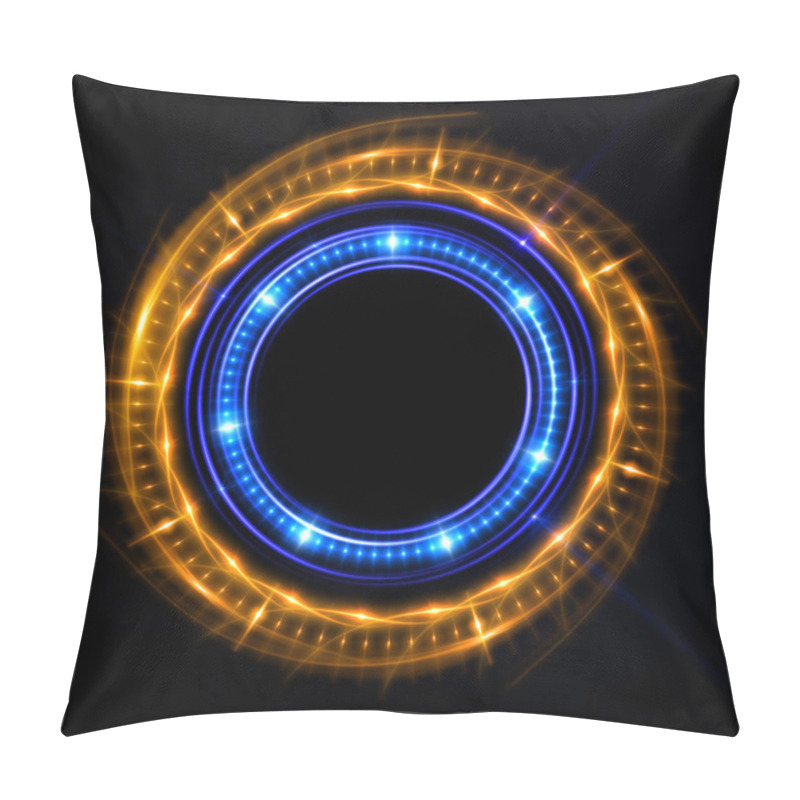 Personality  Abstract Ring Background Pillow Covers