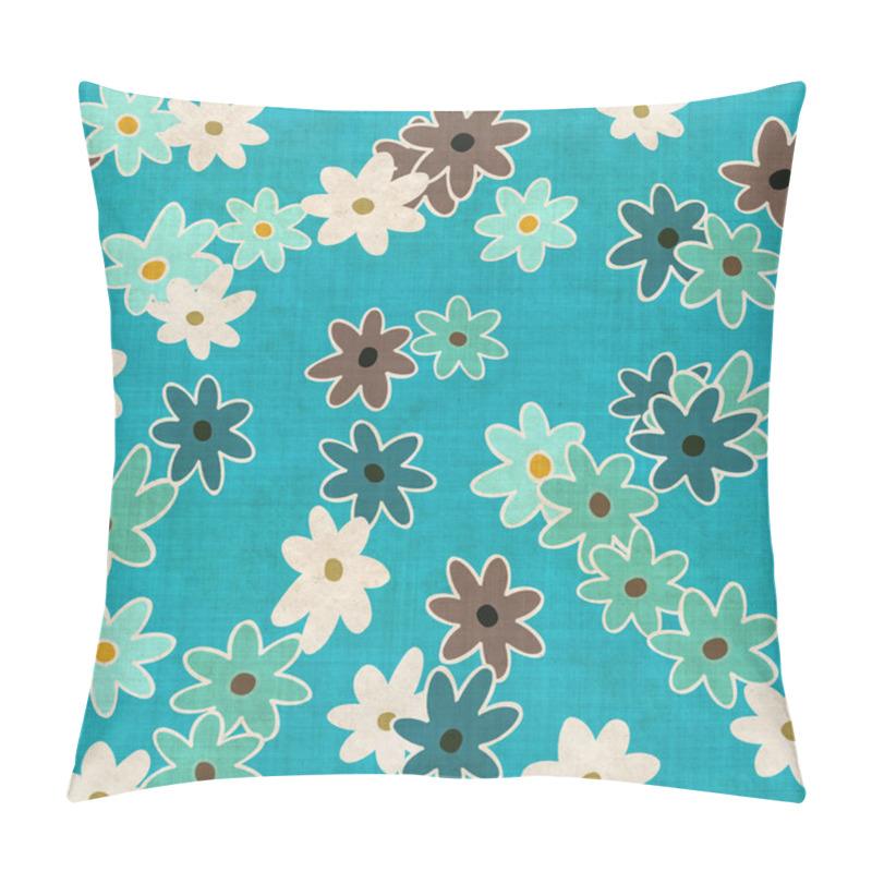 Personality  Simple Flowers Patter, Seamless Background Pillow Covers