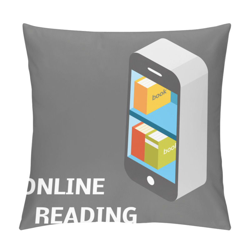 Personality  Online Reading Concept Pillow Covers