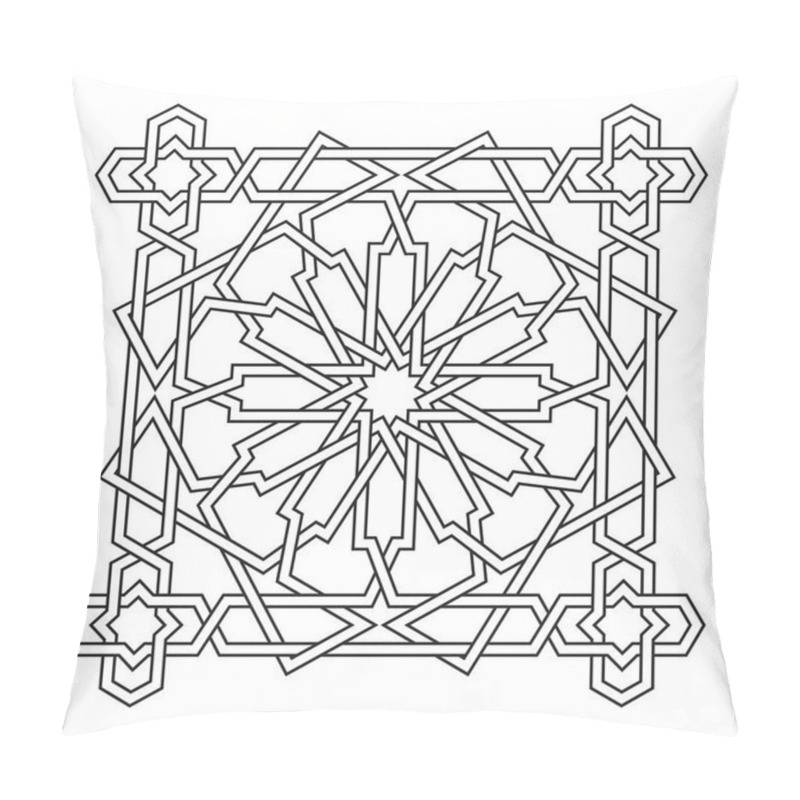 Personality  Islamic Seamless Vector Pillow Covers