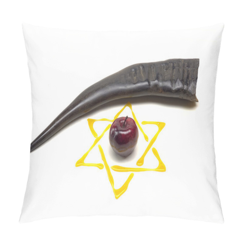 Personality  Shofar Apple And Honey Pillow Covers