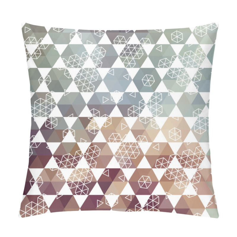 Personality  Retro Pattern Of Geometric Shapes Pillow Covers