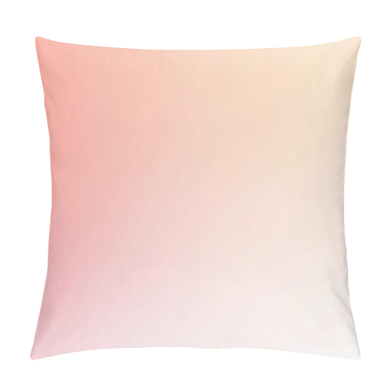 Personality  Soft Pink And Peach Gradient Minimalist Background Pillow Covers