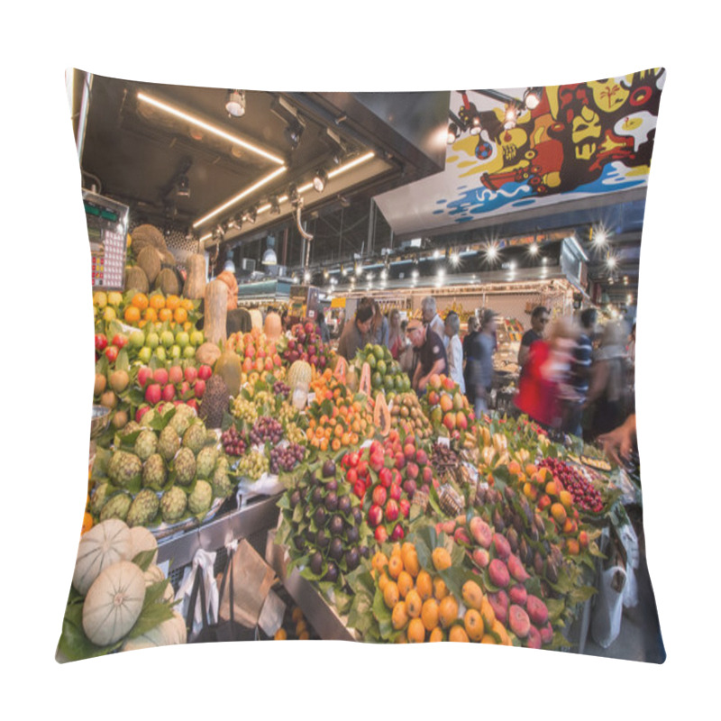 Personality  Famous La Boqueria Market Pillow Covers