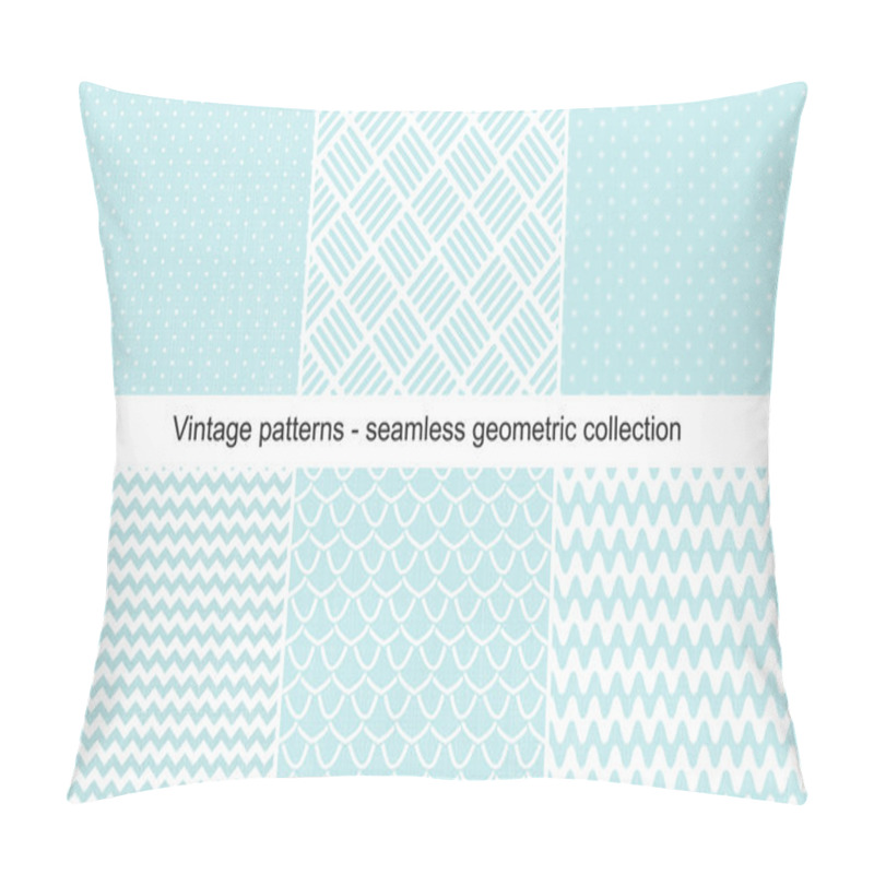 Personality  Collection Of Seamless Geometric Patterns  Pillow Covers