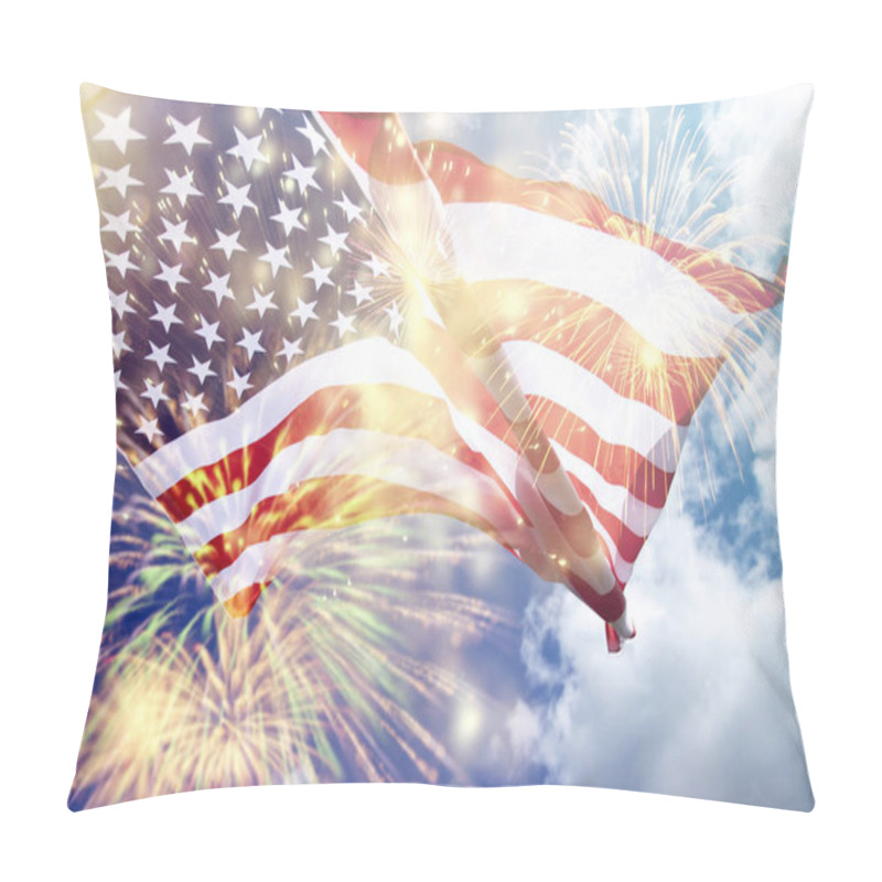 Personality  Celebrating Independence Day Pillow Covers