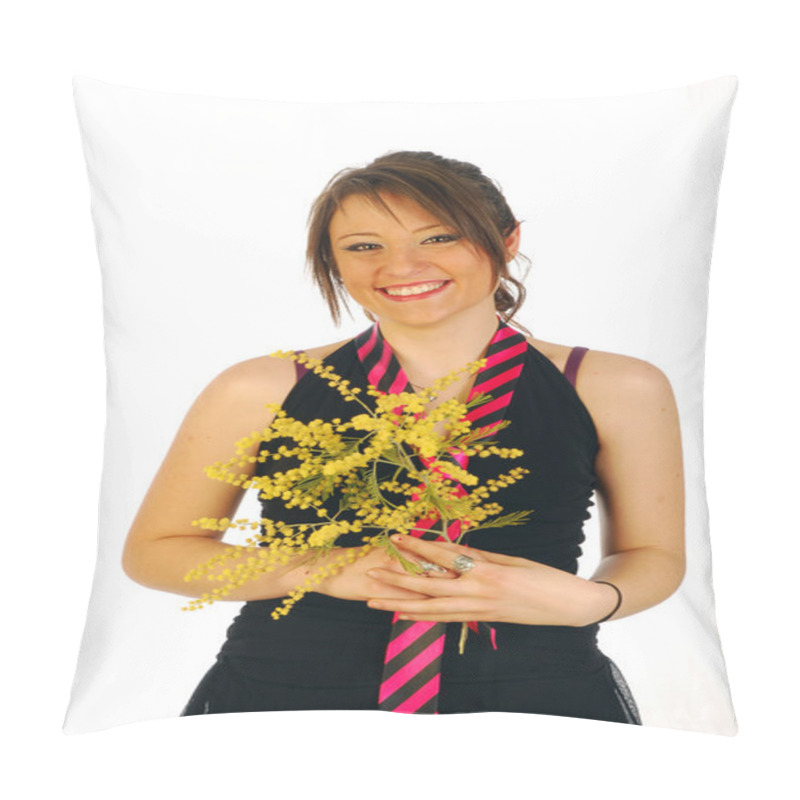 Personality  Woman For The Day Of The Eight March Pillow Covers