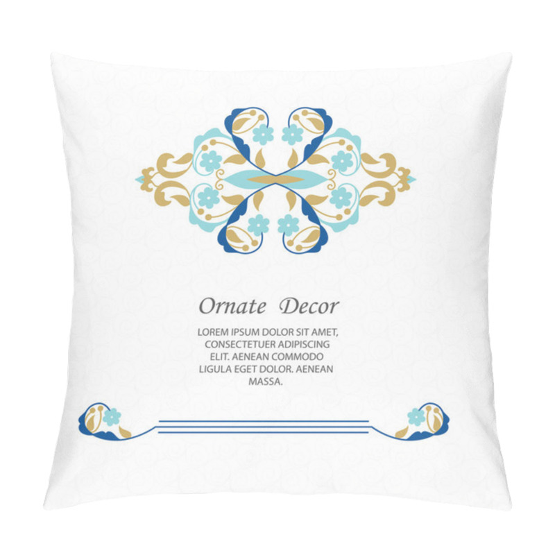 Personality  Elegant Element For Design Template Pillow Covers