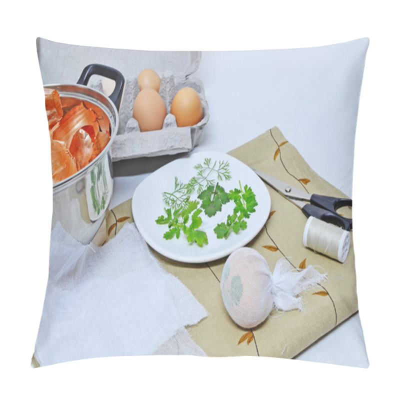 Personality  Dying Easter Eggs Pillow Covers