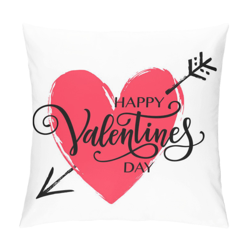 Personality  Happy Valentine's Day Lettering Pillow Covers