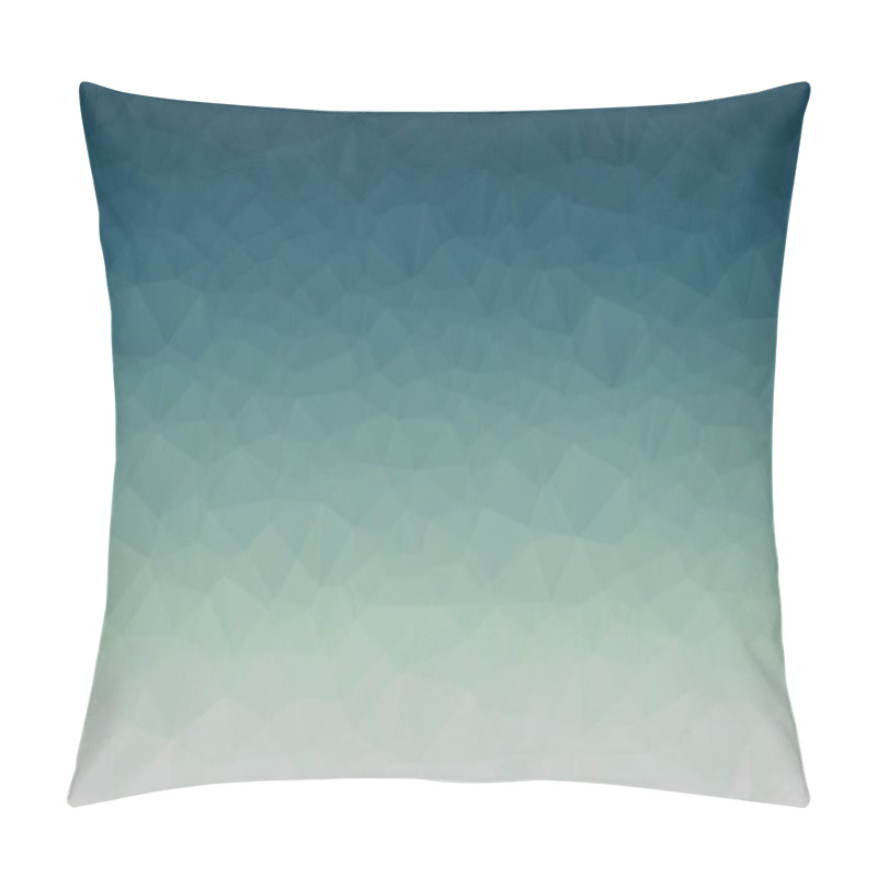 Personality  Pastel Blue Grey Polygonal Background Pillow Covers