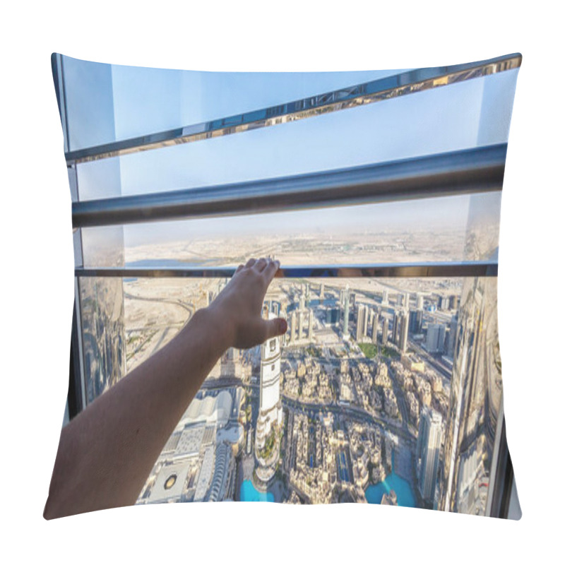 Personality  View Of Dubai In A Summer Day, UAE Pillow Covers