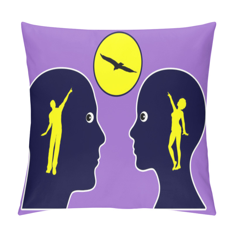 Personality  Mutual Dream Of Change Pillow Covers