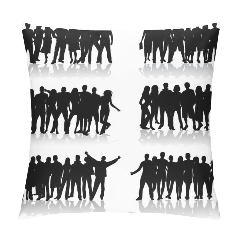 Personality  Group Of People Pillow Covers