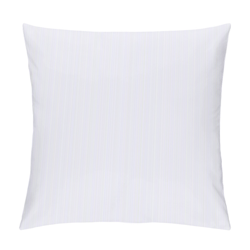 Personality  Pattern With A Thin Vertical Line In Blue Pillow Covers