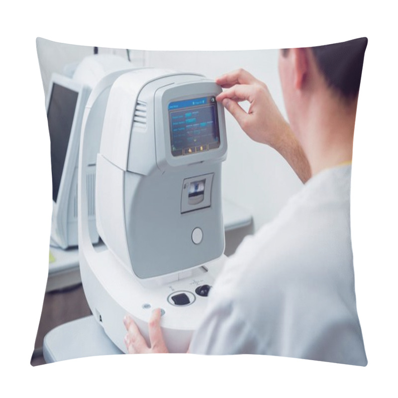 Personality  Ophthalmic Equipment. Medical Laboratory. Pillow Covers