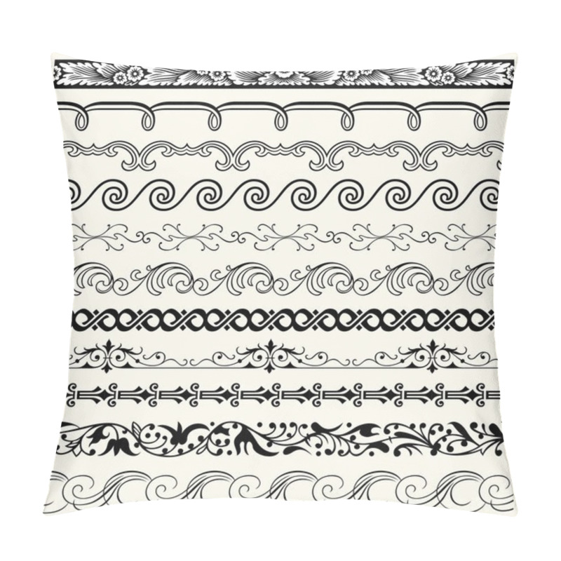 Personality  Design Horizontal Elements Pillow Covers