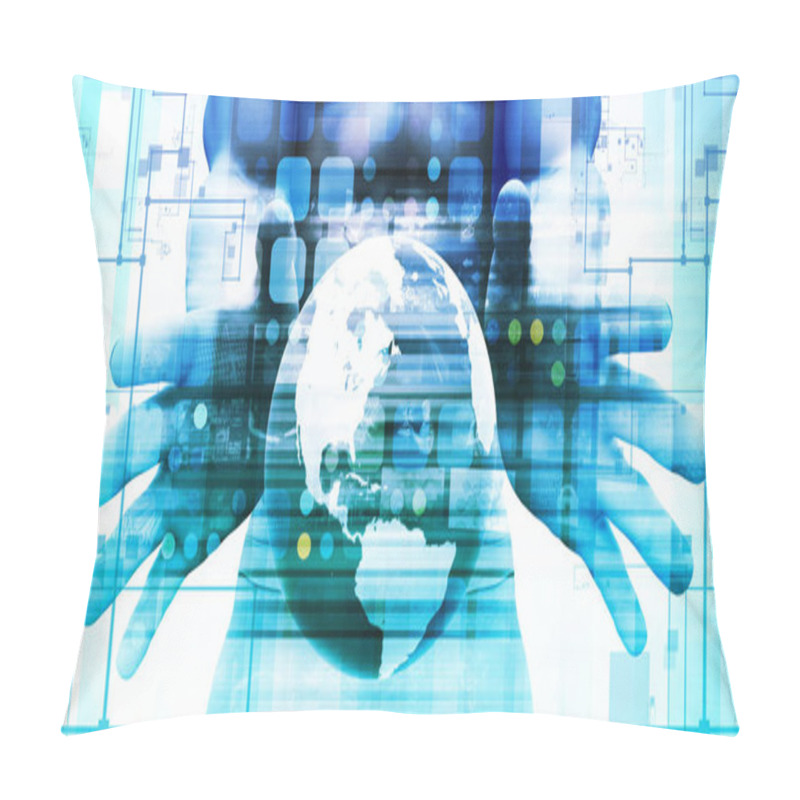 Personality  Virtual Background Concept Art Pillow Covers