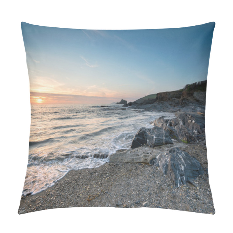 Personality  Trevone On The North Cornwall Coast Pillow Covers