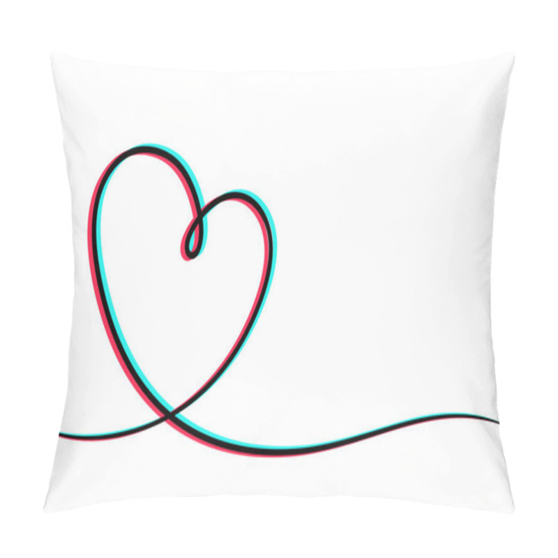 Personality  Vector Illustration Of Heart Shape Frame. Perfect For Design Elements From New Years Greeting Cards, Christmas Day And Celebration Parties. Love Frame. Pillow Covers