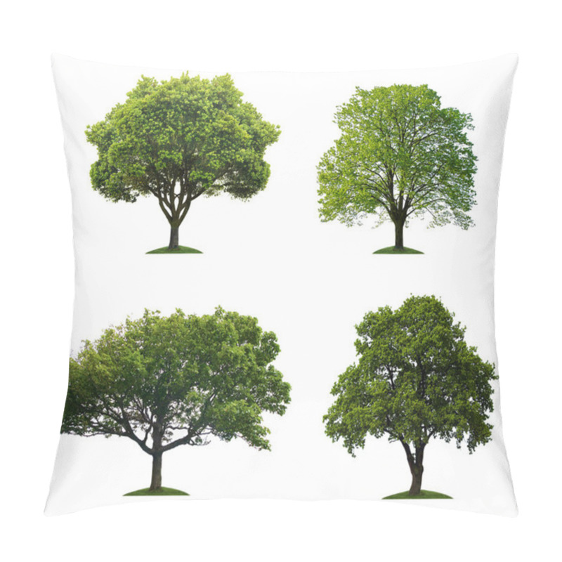 Personality  Trees Isolated Pillow Covers