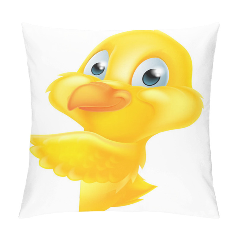 Personality   Easter Cartoon Chick Sign Pillow Covers