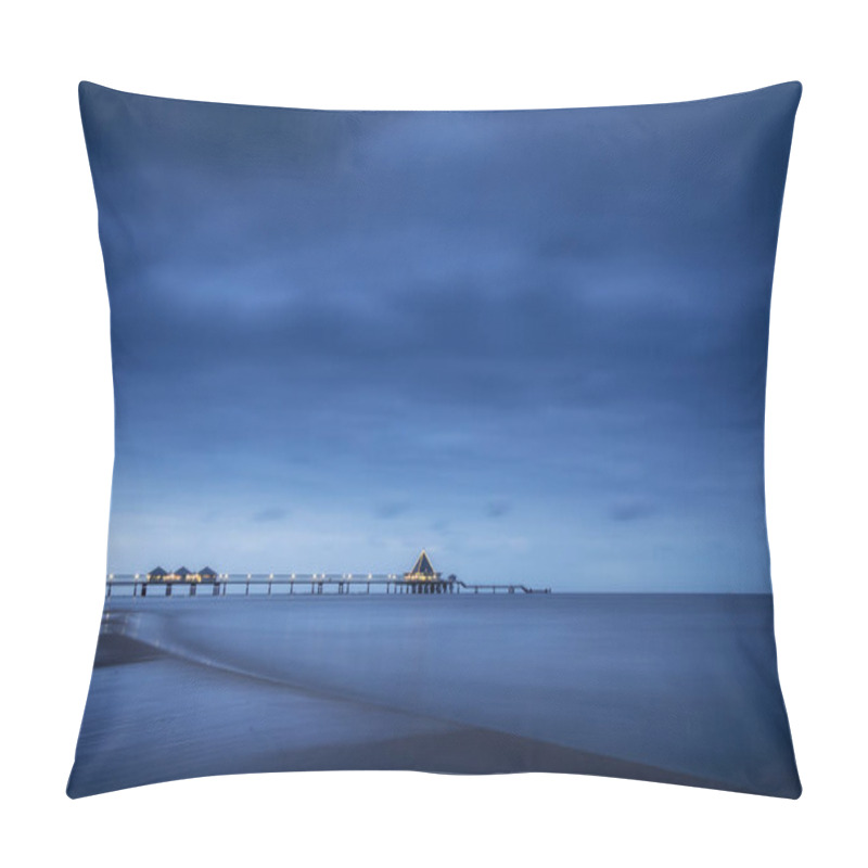 Personality  Sea Bridge On The Isle Usedom Pillow Covers