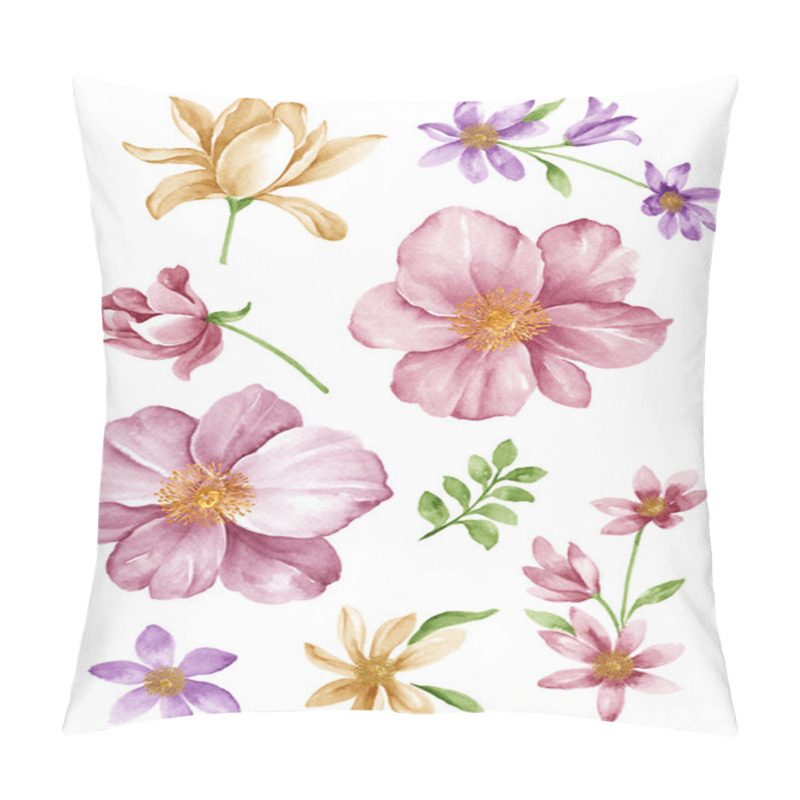 Personality  Illustration Flower Set  Pillow Covers